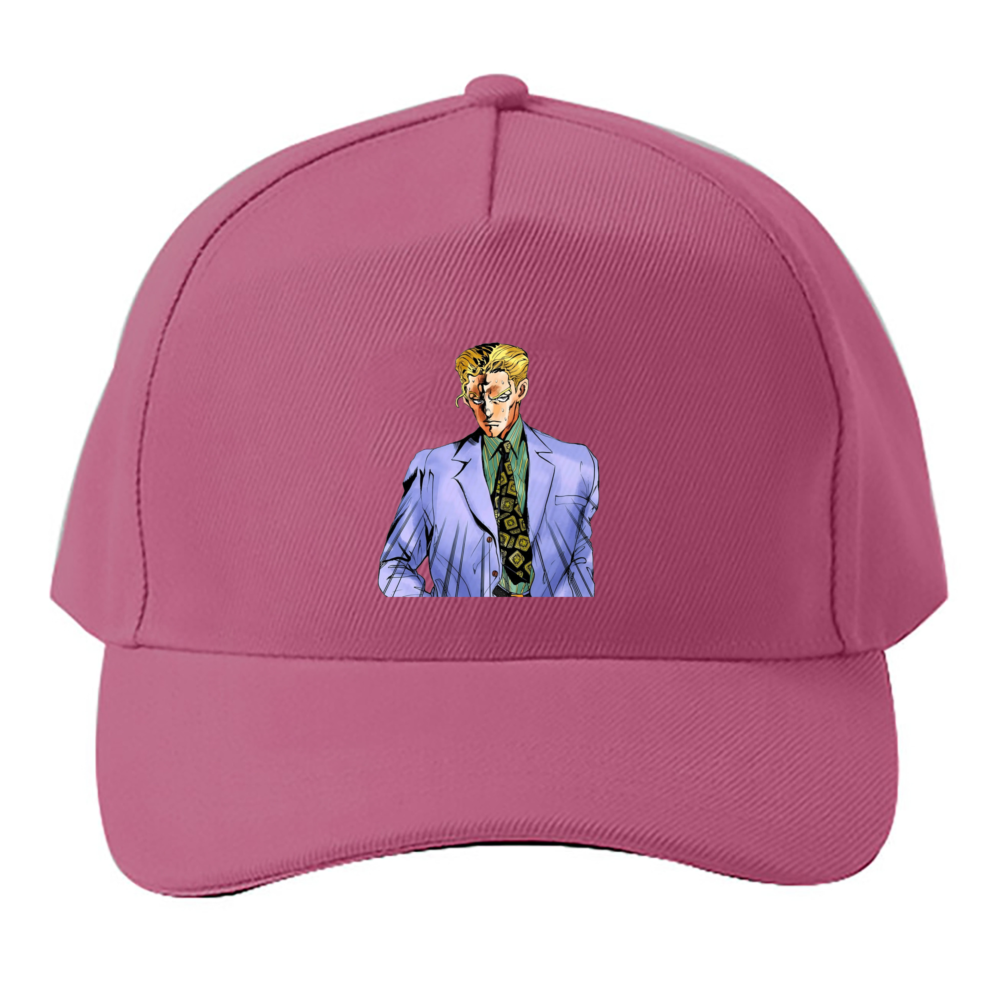 （画像用） ジョジョの奇妙な冒険 きら よしかげ JoJo's Bizarre Adventure Kira Yoshikage ベースボールキャップ 綿100％ 男女兼用 帽子 スポーツ